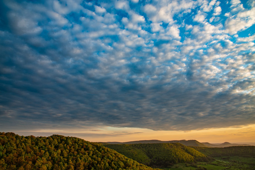 Abendstimmung am Albtrauf