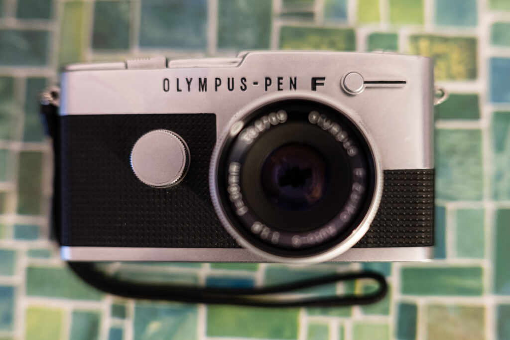 Olmpus PEN FT - eine Halbformatkamera